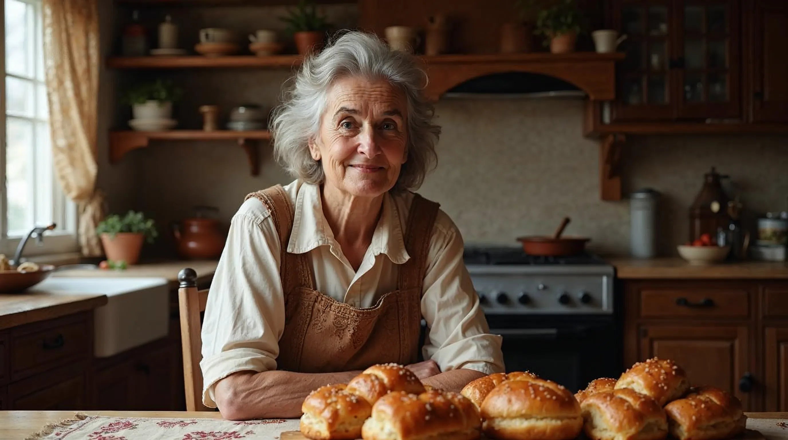 For grandma, Folk ukážka